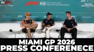 F1 Pre Race Press Conference | Miami Grand Prix 2026 | PART 1
