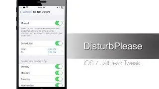 DisturbPlease gives you more granular options for Do Not Disturb - iPhone Hacks