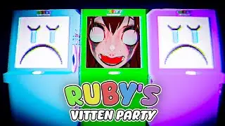 A VTuber CHASED Me As A Game | Ruby's Vitten Party