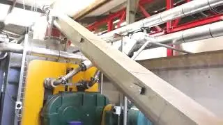 Paddle dryer for waste sludge