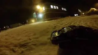 Traxxas slash vxl  in the dark