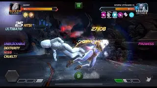 Ghost Vs Storm Pyramid X Uncollected | Marvel Contest of Champions