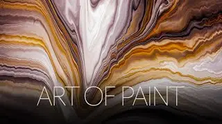 ART OF PAINT   I   An HDR Experience in 8K   I   Fluid Art Video 🎨  