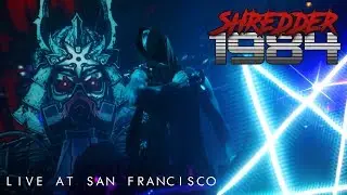 💀 DARKSYNTH 💀 SHREDDER 1984 - Samurai CyberPunk Live@SAN FRANCISCO