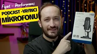 FİYAT - PERFORMANS PODCAST YAYINCI MİKROFONU | Boya BY-PM500
