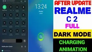 REALME C2 os update Dark mode full system charging animation & other cool features.