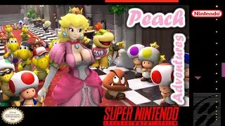 Princess Peach Adventures / Complete Playthrough (100%) / Super Mario World Hack