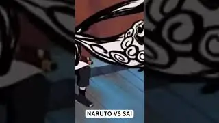 Fox kid vs Painter😳#naruto #sai #narutoshippuden #boruto #anime #japan #shinobi #paint #shorts