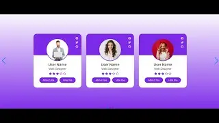 How to create card slider using html and css | slider with swiper