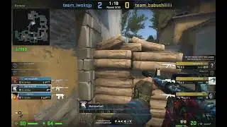 CSGO 3 kills on inferno ( 1 kill with HE grenade and 1 with molotov )