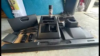 Jeep Wrangler TJ - Duplicolor Vinyl & Fabric Spray Paint Dash Interior pt.2/2