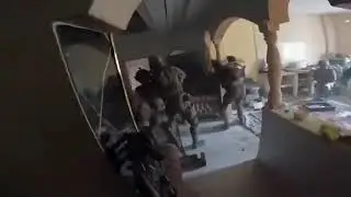 Helmet Cam Captures Intense Firefight Inside Gaza Home During IDF Raid (2025)