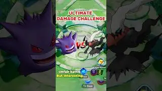 DARKRAI 🆚 GENGAR | ULTIMATE MOVESET CHALLENGE 🔥 #pokemon #pokemonunite #darkrai #gengar #shorts
