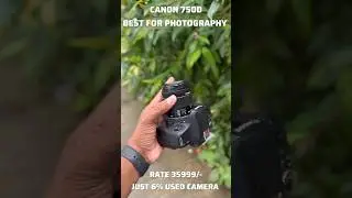 CANON 750D |BEST FOR PHOTOGRAPHY| AVAILABLE AT MUTHUKUMARAN CAMERAS #canoncamera#muthukumarancameras