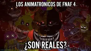 ¿los animatronicos de fnaf 4 son reales? [TEORIA FNAF]