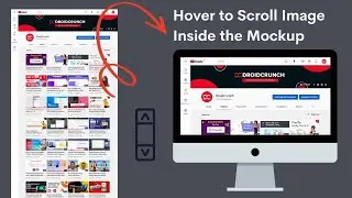 Image Scrolling on Hover in Mockup using Elementor Pro 🔥🔥