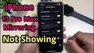 iOS 18 -iPhone 13 Pro Max iPhone Mirroring Feature is not Showing || iOS 18 beta 2  Features
