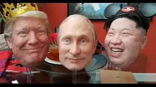 Танец  Ким Чен Ына Трампа и Путина