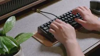 ATXKB Moontower v1 Typing Sounds | Cream Switches | Aluminum Plate
