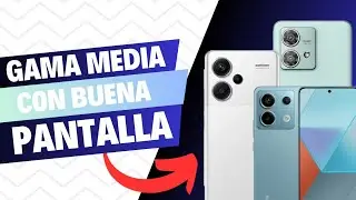 TOP 3 CELULARES DE GAMA MEDIA CON PANTALLA EXCELENTE↩️ 2024