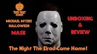 The Night The Elrod Came Home! Halloween Mask Unboxing Review