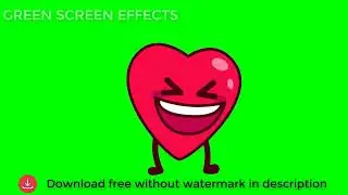 Emoji Heart Green Screen so cute 8 - Green Screen Effects