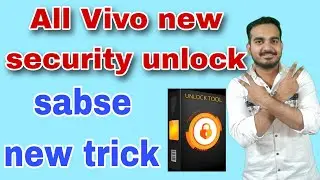 All Vivo New Security Y12 - Y15 -y17 Password FRP Unlock | UNLOCK TOOL | new trick | 2023 |