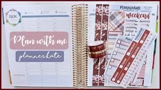 Plan with me - Orchard Blossom | Erin Condren Hourly Life Planner & Planner Kate | Romina Vasquez