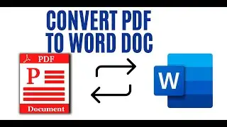 How to Convert PDF File to MS Office word file| CONVERT PDF TO WORD MANUALLY