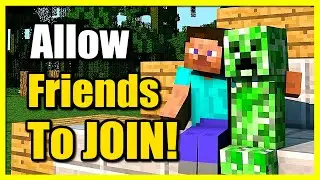 How to Invite & Join Friends in Minecraft Bedrock Edition (Allow Multiplayer)