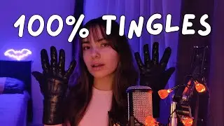 ASMR Leather Gloves 🧤 No talking 🤫 100% Tingles GUARANTEED