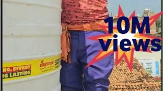How to install overflow pipe in tank।। टंकी में ओवरफ्लो पाईप कैसे लगाए