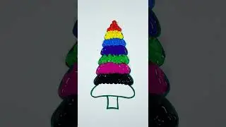 COLORS🌈🎄Christmas #shorts
