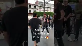 malos habitos en la plaza🔥 #rap #flowmexicano #hiphopmusic #flowmexa #uruapan