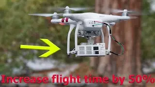 Extend your drone's FLIGHT TIME by 50 PERCENT!