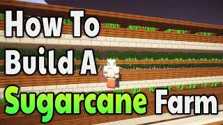 Hypixel Skyblock - How To Build An Efficient Sugarcane Farm