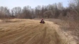 Jared on his Raptor 250