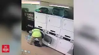 Man caught on camera stealing woman's underwear