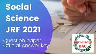 Social Science JRF 2021 l Question Paper l Official Answer Key l