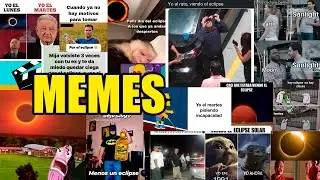 Memes del Eclipse total de sol 2024