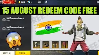 15 August Redeem Code FreeFire || Independence Day Redeem Code FreeFire || New Redeem Code