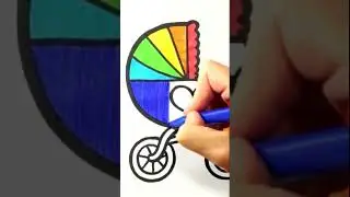 Drawing a baby carriage  