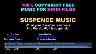 Suspense & Nervous Scene BG Music - Music For Hindi Short Films and Reels - 100% Copyright Free