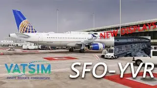 *NEW CRT SCREENS* Boeing Fan Tries Airbus!! | Fenix a320 | United Airlines Ops | SFO-CVR 