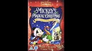 Mickey's Magical Christmas: Snowed in at the House of Mouse UK DVD Menu Walkthrough (2002)