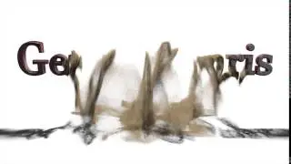 GoF Text Into falling sand