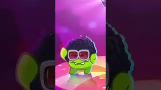 Om Nom Stories Disco-Ära | Om Nom Cartoon für Kinder #omnomstories #shorts