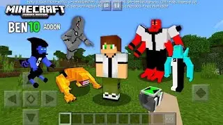 BEN 10 V.2 ADDON UPDATE FOR MCPE 1.14/1.16+