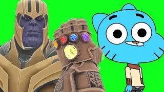 Can Thanos' INFINITY GAUNTLET Kill GUMBALL from The Amazing World of Gumball in Gmod?