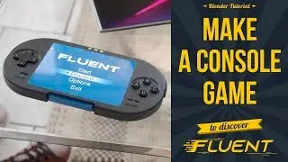 Make a console game in Blender